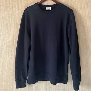 ACNE STUDIOS Flinton Sweatshirt. Black Men’s M​​​​​​​​​​​​​
